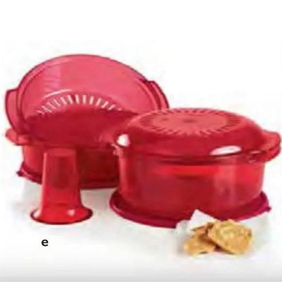 Tupperware Red or Blue TupperWave Stack Cooker - Picture 1 of 2